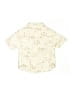 Rylee + Cru Print Ivory Short Sleeve Button-Down Shirt Size 6-12 mo - photo 2
