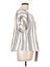 Eddie Bauer Stripes Gray Kimono Size L (tall) - photo 4