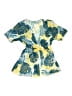 Shein 100% Polyester Tropical Green Kimono Size 7 - photo 1