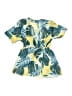 Shein 100% Polyester Tropical Green Kimono Size 7 - photo 2