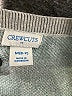 Crewcuts Outlet 100% Cotton Floral Green Pullover Sweater Size 8 - 9 - photo 3