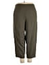 Max Studio Solid Green Casual Pants Size 3X - photo 1
