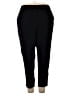 Halogen 100% Viscose Solid Black Active Pants Size 20 - photo 1