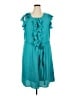 Ashley Stewart 100% Polyester Teal Casual Dress Size 18 Plus - photo 1
