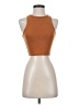 Rosio Brown Tank Top Size S - photo 1