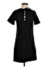 LUCCA 100% Polyester Solid Black Casual Dress Size XS - photo 1