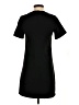 LUCCA 100% Polyester Solid Black Casual Dress Size XS - photo 2