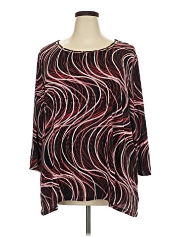Kasper 3/4 Sleeve Blouse (view 1)