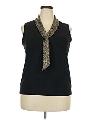 Tahari by ASL Sleeveless Blouse (view 1)