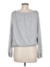 CeCe Gray Long Sleeve Blouse Size M - photo 2