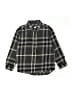 Burberry 100% Cotton Plaid Gray Long Sleeve Button-Down Shirt Size 6 - photo 1