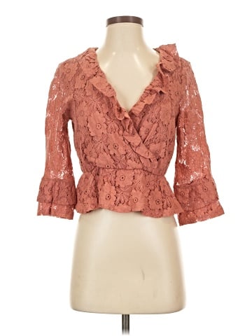 June & Hudson 3/4 Sleeve Blouse (view 1)