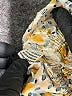Sim & Sam Floral Yellow Sleeveless Blouse Size L - photo 5