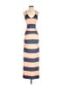 Splendid Stripes Tan Casual Dress Size S - photo 1