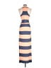 Splendid Stripes Tan Casual Dress Size S - photo 2