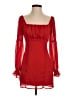 Blue Rain 100% Polyester Red Cocktail Dress Size XS - photo 1