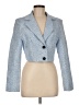 Unbranded 100% Polyester Chevron-herringbone Blue Blazer Size M - photo 1