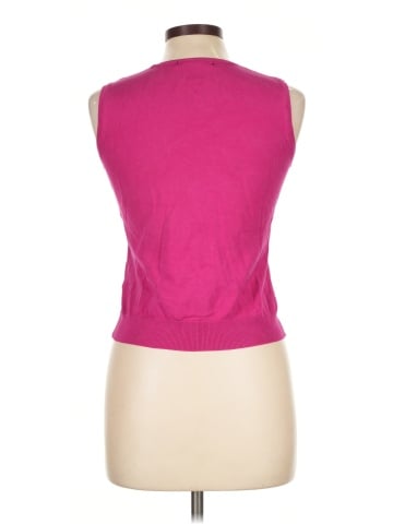 August Silk Sleeveless T-Shirt (view 2)