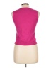 August Silk Pink Sleeveless T-Shirt Size L - photo 2