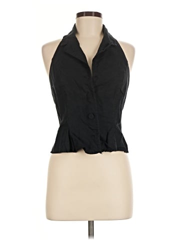 Paige Sleeveless Button-Down Shirt (view 1)