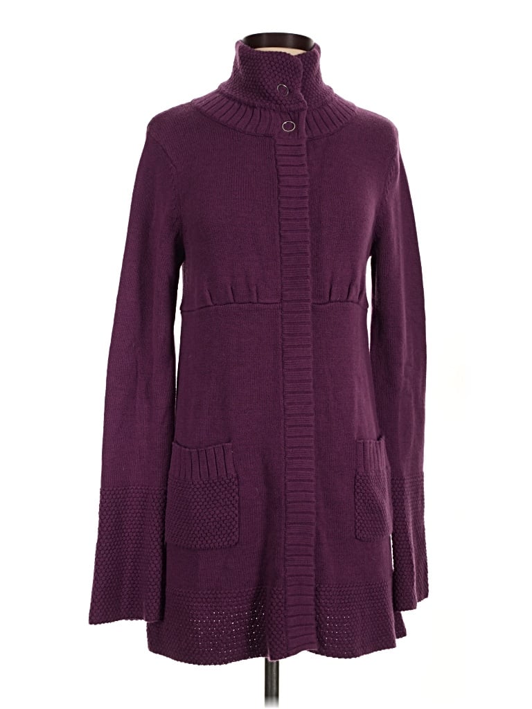Pre-owned Athleta Coat In Purple