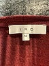 IRO 100% Linen Burgundy Long Sleeve Top Size Med (2) - photo 7