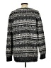 L.L.Bean 100% Cotton Chevron-herringbone Gray Pullover Sweater Size L - photo 2