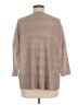 a.n.a. A New Approach Metallic Silver Pullover Sweater Size M - photo 2