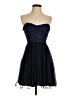 Speechless Blue Cocktail Dress Size 3 - photo 1