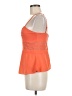 Bebe 100% Polyester Orange Sleeveless Top Size 6 - photo 5