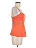 Bebe 100% Polyester Orange Sleeveless Top Size 6 - photo 4