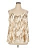 Torrid Gold Sleeveless Blouse Size 2X Plus (2) - photo 1