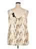 Torrid Gold Sleeveless Blouse Size 2X Plus (2) - photo 2