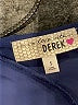 Derek Heart 100% Polyester Blue Short Sleeve Blouse Size S - photo 7