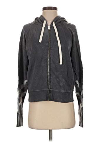 Electric & Rose Zip Up Hoodie (view 1)