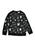 Zara Print Black Pullover Sweater Size 9 - photo 2