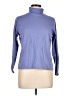 L.L.Bean 100% Cotton Blue Turtleneck Sweater Size L (petite) - photo 1