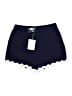 VOY Chevron-herringbone Blue Gray Dressy Shorts Size L - photo 1