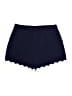 VOY Chevron-herringbone Blue Gray Dressy Shorts Size L - photo 2