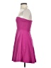 Express Solid Pink Cocktail Dress Size XS - photo 5
