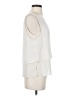 HD in Paris 100% Polyester Ivory Sleeveless Blouse Size 4 - photo 4