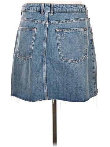 Topshop Denim Skirt (view 2)