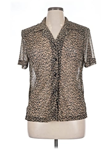 Kathie Lee Short Sleeve Blouse (view 1)