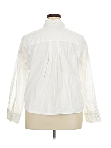 Free Assembly 3/4 Sleeve Button-Down Shirt (view 2)
