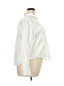 Free Assembly 100% Cotton White 3/4 Sleeve Button-Down Shirt Size XXL - photo 4