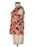 Attention Orange Sleeveless Blouse Size XS - photo 5