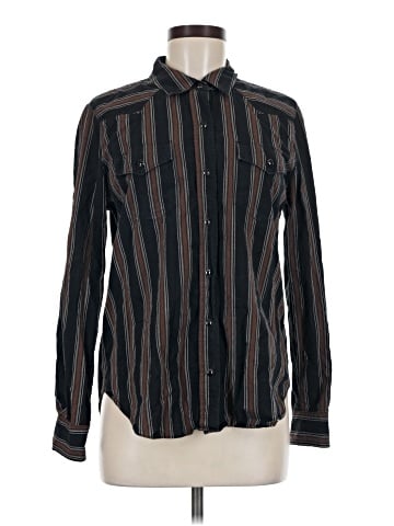 Adriano Goldschmied Long Sleeve Button-Down Shirt (view 1)