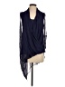 Minnie Rose Blue Long Sleeve Blouse Size S - photo 1
