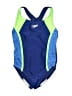 Speedo Graphic Blue One Piece Swimsuit Size XS (kids) - photo 1