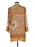 Rewind 100% Polyester Orange Kimono Size L - photo 2